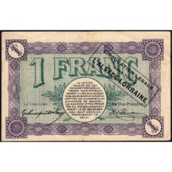 Belfort - Pirot 23-50 - 1 franc - Série 24 - 21/12/1918 - Etat : TB+