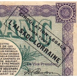 Belfort - Pirot 23-50 - 1 franc - Série 24 - 21/12/1918 - Etat : TB+
