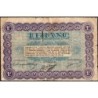 Belfort - Pirot 23-62 - 1 franc - Série B - 12/10/1921 - Etat : B-