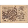 Bordeaux - Pirot 30-30 - 1 franc - Série 75 - 1921 - Etat : TB