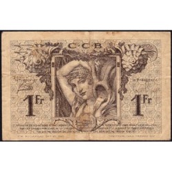 Bordeaux - Pirot 30-30 - 1 franc - Série 75 - 1921 - Etat : TB