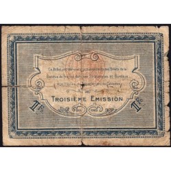 Caen & Honfleur - Pirot 34-18 - 1 franc - Série B - 1920 - Etat : B-