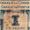 Caen & Honfleur - Pirot 34-18 - 1 franc - Série B - 1920 - Etat : B-