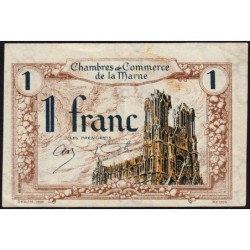 Châlons-sur-Marne, Epernay, Reims - Pirot 43-2 - 1 franc - 10/10/1920 - Etat : TTB+