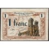 Châlons-sur-Marne, Epernay, Reims - Pirot 43-2 - 1 franc - 10/10/1920 - Etat : TTB+