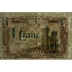Châlons-sur-Marne, Epernay, Reims - Pirot 43-2 - 1 franc - 10/10/1920 - Etat : TTB+