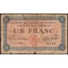 Chambéry - Pirot 44-5 - 1 franc - Série 154 - 19/02/1916 - Etat : B