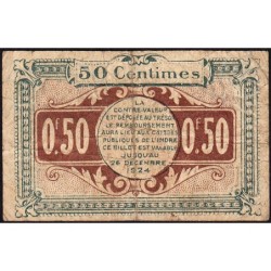 Chateauroux - Pirot 46-20 - 50 centimes - 26/12/1919 - Etat : B+