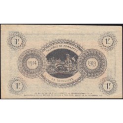 Toulouse - Pirot 122-6 - 1 franc - Sans série - 06/11/1914 - Etat : SUP+