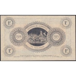 Toulouse - Pirot 122-6 - 1 franc - Sans série - 06/11/1914 - Etat : SPL