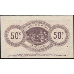 Toulouse - Pirot 122-8 - 50 centimes - Série 2 - 06/11/1914 - Etat : SPL