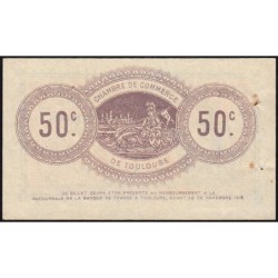 Toulouse - Pirot 122-8 - 50 centimes - Série 2 - 06/11/1914 - Etat : SUP