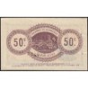 Toulouse - Pirot 122-8 variété - 50 centimes - Série III - 06/11/1914 - Etat : SPL