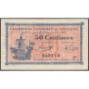 Toulouse - Pirot 122-8 variété - 50 centimes - Série III - 06/11/1914 - Etat : SUP
