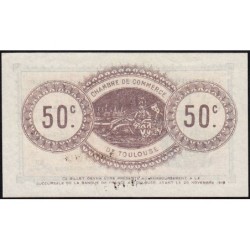 Toulouse - Pirot 122-11 - 50 centimes - Série III - 06/11/1914 - Annulé - Etat : pr.NEUF