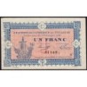 Toulouse - Pirot 122-14 variété - 1 franc - Série 2 - 06/11/1914 - Etat : TTB+