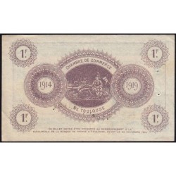 Toulouse - Pirot 122-14 - 1 franc - Série III - 06/11/1914 - Etat : SUP
