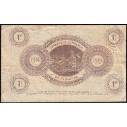 Toulouse - Pirot 122-20 - 1 franc - Série 6 - 06/11/1914 - Etat : TB