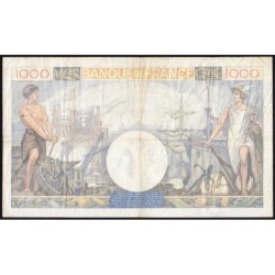 F 39-02 - 28/11/1940 - 1000 francs - Commerce - Série A.775 - Etat : TB