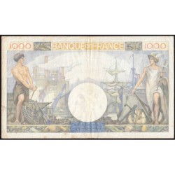 F 39-03 - 19/12/1940 - 1000 francs - Commerce - Série K.1242 - Etat : TB