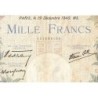 F 39-03 - 19/12/1940 - 1000 francs - Commerce - Série K.1242 - Etat : TB