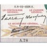 F 46-01 - 08/12/1938 - 5000 francs - Victoire modifié 2 - Série A.78 - Etat : TTB