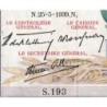 F 46-06 - 25/05/1939 - 5000 francs - Victoire modifié 2 - Série S.193 - Etat : TB