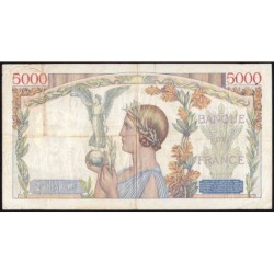 F 46-08 - 20/07/1939 - 5000 francs - Victoire modifié 2 - Série D.230 - Etat : TB+