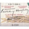 F 46-08 - 20/07/1939 - 5000 francs - Victoire modifié 2 - Série D.230 - Etat : TB+