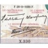 F 46-12 - 28/09/1939 - 5000 francs - Victoire modifié 2 - Série X.330 - Etat : TTB+
