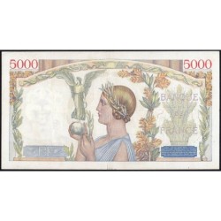 F 46-12 - 28/09/1939 - 5000 francs - Victoire modifié 2 - Série O.342 - Etat : TTB+
