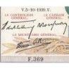 F 46-13 - 05/10/1939 - 5000 francs - Victoire modifié 2 - Série F.369 - Etat : TB+