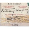F 46-14 - 12/10/1939 - 5000 francs - Victoire modifié 2 - Série T.387 - Etat : B-
