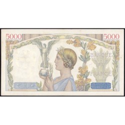 F 46-15 - 19/10/1939 - 5000 francs - Victoire modifié 2 - Série J.415 - Etat : SUP