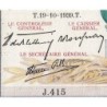 F 46-15 - 19/10/1939 - 5000 francs - Victoire modifié 2 - Série J.415 - Etat : SUP