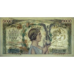 F 46-16 - 12/12/1940 - 5000 francs - Victoire modifié 2 - Série U.438 - Annulé - Etat : SPL