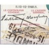F 46-16 - 12/12/1940 - 5000 francs - Victoire modifié 2 - Série U.438 - Annulé - Etat : SPL