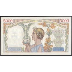 F 46-17 - 19/12/1940 - 5000 francs - Victoire modifié 2 - Série R.445 - Etat : TTB+