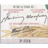 F 46-20 - 24/04/1941 - 5000 francs - Victoire modifié 2 - Série P.524 - Etat : SUP+