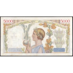 F 46-27 - 09/10/1941 - 5000 francs - Victoire modifié 2 - Série A.685 - Etat : TB+
