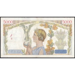 F 46-30 - 04/12/1941 - 5000 francs - Victoire modifié 2 - Série F.777 - Etat : TTB-