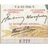 F 46-30 - 04/12/1941 - 5000 francs - Victoire modifié 2 - Série F.777 - Etat : TTB-