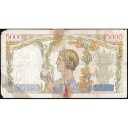 F 46-31 - 26/12/1941 - 5000 francs - Victoire modifié 2 - Série Z.791 - Etat : AB