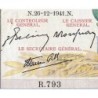 F 46-31 - 26/12/1941 - 5000 francs - Victoire modifié 2 - Série R.793 - Annulé - Etat : TTB