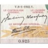 F 46-32 - 08/01/1942 - 5000 francs - Victoire modifié 2 - Série O.825 - Etat : TB+