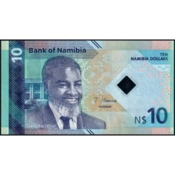 Namibie - Pick 20a - 10 dollars - Série AA - 2025 - Etat : NEUF