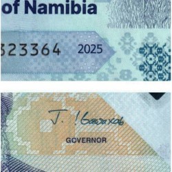 Namibie - Pick 20a - 10 dollars - Série AA - 2025 - Etat : NEUF