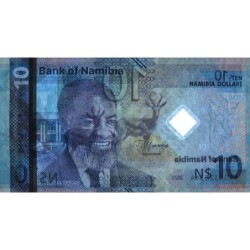 Namibie - Pick 20a - 10 dollars - Série AA - 2025 - Etat : NEUF