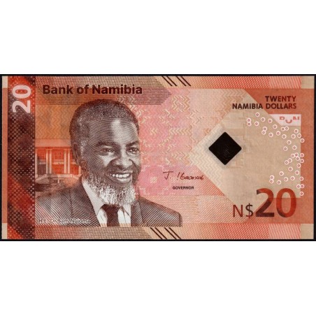 Namibie - Pick 21a - 20 dollars - Série DD - 2025 - Etat : NEUF