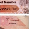 Namibie - Pick 21a - 20 dollars - Série DD - 2025 - Etat : NEUF